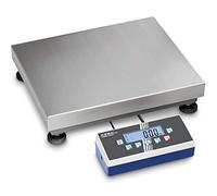 KERN EOC 100K-2L - Báscula de plataforma robusta y de alta resolución con práctico dispositivo de evaluación flip-flop para un manejo óptimo, rango de báscula de 60-150 kg