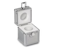 KERN - Estuche de aluminio para peso de 1 g, para E1-M2, botón/compacto, color plateado