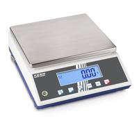 Kern FCB 6K-5 - Báscula de porción y control, Dimensiones compactas ventajosas para ahorrar espacio, Lectura [d]: 0,05 g, Peso mínimo. por pieza: 0,5 g, Alcance [Max]: 6 kg
