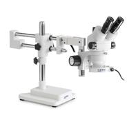KERN Juego de microscopio estereoscópico OZM, trinocular, ampliación de zoom 7x - 45x