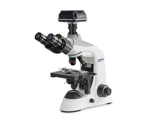 Kern Microscopio digital, OBE 134C825, HF, digital, 1,25 Condensador de Abbe, fijo, USB 2.0, 40x-1000x, DIN, Dl, 3W LED, 5,1 MP