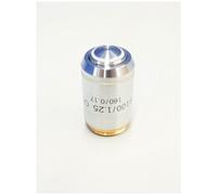 Kern Objetivo, OBB-A3207, achro, 100x/1,25, aceite, resorte, w.d. 0,2mm