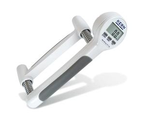 KERN Optics - Medidor de fuerza manual para rehabilitación después de accidentes, 80 kg, legibilidad de 100 g, 350 mm de ancho, 265 mm de largo, 85 mm de altura