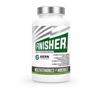 Kern Pharma Finisher Multivitamínico y Minerales - 60 Cápsulas - 12 Vitaminas y 9 Minerales - Vitamina C, Magnesio, Hierro, Zinc y Complejo B - Sin Gluten, Lactosa, Soja ni Huevo