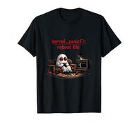 Kernel_Panic(): reiniciar Programador de Vida Humor Adulto Camiseta
