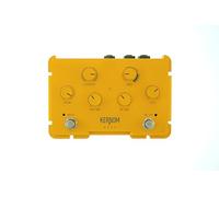KERNOM Pedal de efectos analógico Moho Fuzz - True Bypass - 112 x 164 x 52 mm - Para bajos, pianos, sintetizadores, voces - Con presets y conexión MIDI (MOHO-FUZZ)