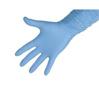 Keron Guantes de Nitrilo Kerbl PROFI | 50 unidades | Talla L | Guantes desechables no estériles | Espesor de material de 0,18 mm | Uso ambidiestro | Sin látex | Apto para alimentos