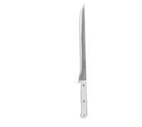 Keroppa Cuchillo Jamonero Pata Negra White Cuchillo Profesional Cortar Jamón Acero Inoxidable Uso Doméstico Hoja 25 cm Mango Ergonómico Fabricado en España Corte Preciso