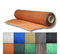 Keroppa, Malla de Ocultación, 80% de Sombreo, 1x50 m, Malla de Sombreo para Jardín, Protección del Sol, Naranja