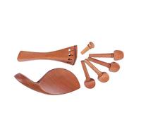 KERREY 1 Juego De Piezas De Violín Chinrest Drawplates Knob Tailpiece Y Clavijas para Piezas De Violín 3/4 4/4 Y Acesorios Clavijas De Afinación Kit acesorios violín