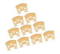 KERREY 10 Piezas/1 Juego 4/4 Violín De Tamaño Completo Select Maple Bridge Natural Dry para Violinistas Avanzados Kit acesorios violín