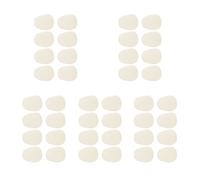 KERREY 40 Uds Saxofón Clarinete Boquilla Cojín Saxofón Boquilla Parches Almohadillas Cojines Goma Gruesa 0,8mm Accesorios para Partes de saxofón