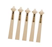 KERREY 5 Uds./1 Juego De Piezas De Violín De Arce Tallado A Mano para Cuello De Violín para Instrumentos De Cuerda De Violín 1/2 Kit acesorios violín