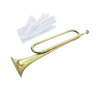 KERREY Caballería de Trompeta de latón BB Bugle para Principiantes para Regalos Musicales Bugle Trompete