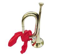 KERREY Cuerno De Aleación De Cobre Young Pioneer Bugle Charge Bugle Trompeta Cuerno Cuerno Juvenil Instrumento De Viento Bugle Trompete