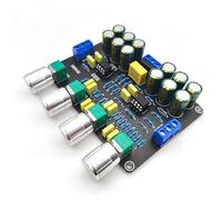 KERREY Dual NE5532 - Preamplificador estéreo de audio HiFi, ecualizador de tono, preamplificador de agudos y graves, control de tono preamplificador