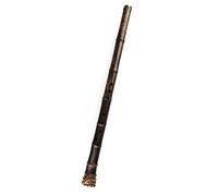 KERREY Flauta de bambú Profesional Instrumento Musical De Viento De Madera Hecho A Mano Tradicional Vertical con Llave G/F, Flauta De Bambú Púrpura De Dos Secciones Nanxiao (Color : G)