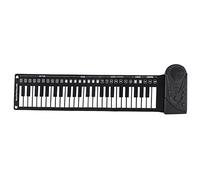 KERREY Piano Plegable portátil 49 Teclas Electronic Portable Flexible Hand Roll Up Piano Organ De Teclado De Altavoz Incorporado