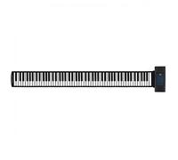 KERREY Piano Plegable portátil 88 Teclas Roll UP Electronic Piano Recargable Teclado Flexible Órgano Incorporado 2 Altavoces + Midi Compatible con Bluetooth
