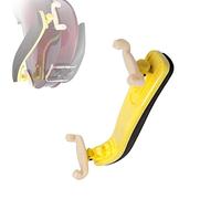 KERREY Pies Ajustables para 1/8 1/4 1/2 Y 34 4/4 Reposabrazos De Violín Piezas De Violín Acolchadas De Plástico Y Accesorios Almohadillas De Color Kit acesorios violín (Color : Yellow 4-4 3-4)