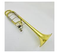KERREY Trombón BB/F Trombón Chapado En Latón Instrumento Musical