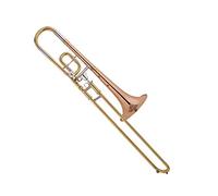 KERREY Trombón Diapositiva De Afinación De Tenor Trombón Campana De Cobre Latón Manguito De Diapositiva Lacado Dorado