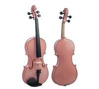 KERREY Violín Instrumento Musical Violín Acústico Rosa 4/4 Violín De Tamaño Completo Violín De Estudiante Violín Acústico para Uso De Estudiantes Principiantes