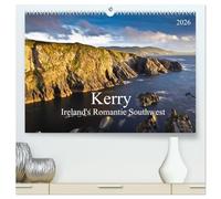 Kerry - Ireland's Romantic Southwest (High Quality Premium Wall Calendar 2026 DIN A2 landscape),CALVENDO 12 Month Wall Calendar: On the magical Emerald Isle.