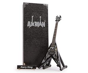 Kerry King (Slayer) - Guitarra en miniatura - Regalos musicales - Adorno hecho a mano