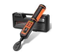 Kerry Llave dinamométrica digital de 1/4 pulgadas, 0-30 Nm, cinco unidades de medida, ± 2% de alta precisión, notificación LED y zumbador, fácil de leer y operar, 72 dientes para bicicleta y