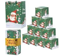 Kerst opvouwbare stuiterdoos -7,5 x 7,5 x 7,5 cm Verrassing, leuk stuitercadeau, creatief vakantiecontainerontwerp | Valentijn voorstel verjaardagsfeest idee voor familievrienden