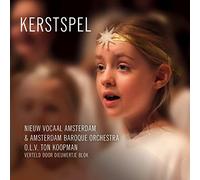 Kerstspel. Chants de Noël arrangés pour choeur d'enfants. Nieuw Vocaal Amsterdam, Koopman.