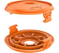 KERYBW 2 piezas cubierta de bobina compatible con Gardena 5344-20, repuesto para recortadora Gardena EasyCut ComfortCut PowerCut SmallCut