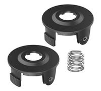 KERYBW Cubierta de bobina compatible con Makita 196146-9/195858-1, repuesto para Makita Akkusense 18V DUR181Z, DUR181RF, DUR1811(2 tapas de bobin 1 primavera)