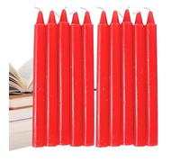 Kerzen für Stromausfälle - Kerzen für Stromausfälle | Erhellen Duftkerze aus Naturwachs,Rot/weiße kurze Stabkerzen den Haushalt, szubehör Hochzeitssegen, Feiern, Notfälle zu Hause