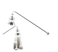 Kerzenlöscher - Metalldocht aus rostfreiem Stahl, polierte Flamme aus Stahl, Glockendesign, Einweihungswerkzeug | Zubehör zum sicheren Aufstellen eines Badehauses mit Griff zum Geburtstag, duftend