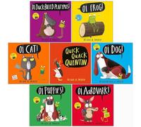 Kes Gray Oi Frog and Friends Collection 7 Books Set (Oi Duck-billed Platypus, Oi Frog, Oi Cat, Quick Quack Quentin, Oi Dog, Oi Puppies, Oi Aardvark)