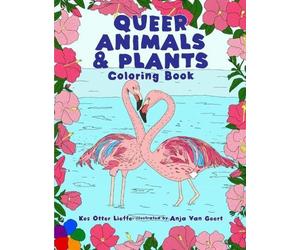 Kes Otter Lieff Queer Animals and Plants Colorin (Tapa blanda) (Importación USA)