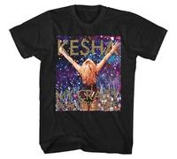 Kesha - My Crazy Beautifu tee Round Neck Unisex Tops Men's 100% Cotton Short-Sleeve T-Shirts S