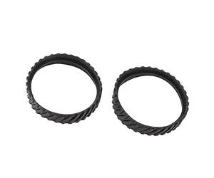 keshow 2 Uds Limpiador de Piscina Pista de Repuesto Goma Zodiac Mx8 Mx6 Suministro de Limpieza de Piscina Limpiador de Piscina Pista de Neumáticos para Aspiradoras Robóticas de Piscina Zodiac Mx8 Mx6