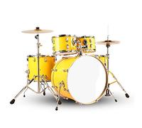 Keshuo Drum Kit Adult Universal 5 Drum 2/3/4 Práctica De Platillo Principiante Instrumentos batería (Color : 03, Size : 5 drums 2 cymbals)