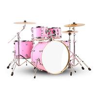 Keshuo Drum Kit Adult Universal 5 Drum 2/3/4 Práctica De Platillo Principiante Instrumentos batería (Color : 01, Size : 5 drums 3 cymbals)