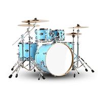Keshuo Drum Kit Adult Universal 5 Drum 2/3/4 Práctica De Platillo Principiante Instrumentos batería (Color : 05, Size : 5 drums 4 cymbals)