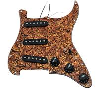 Keshuo Varios Pickguard Precableado SSS Pickguard Con Pastillas De Cerámica Se Adapta A Pickguard Cargado Golpeador cargado precableado(18)