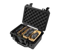 KESI Tool Juego de 77 puntas Torx totalmente armadas con funda protectora rígida impermeable para cámara con 29 piezas de 1/4 pulgadas multifunción, juego de 13 piezas de 1/4 pulgadas y juego de 35
