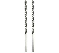 Kesiku Broca de carburo de metal HSS extralarga de 7 mm, 200 mm de longitud, 2 unidades