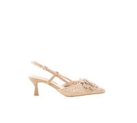 KESLEM - Zapato destalonado Keslem Bella en color taupe para mujer 40