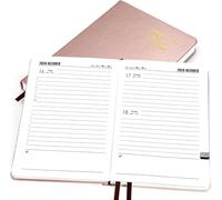 Kesote Agenda A5 de 2026.7-2027.6 Planificador Diario Día por Página con Vista Semanal y Mensual Daily Planner, 340 Páginas, Oro rosa