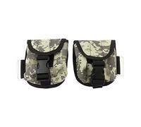 KESOTO 2 Piezas Bolsa de Peso de Buceo Soporte para Cinturón Universal Accesorio Porta Pesas de Repuesto Bolsa de Nailon Resistente con Cierre Rápido Adecuad, Camuflaje del Desierto