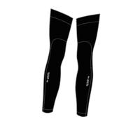 KESOTO 2 Piezas de Calentadores de Piernas con Forro Polar Térmico para Mujeres Hombres Cubrepiernas Largos Ciclismo Banda Antideslizante Material Nylon Span, XL
